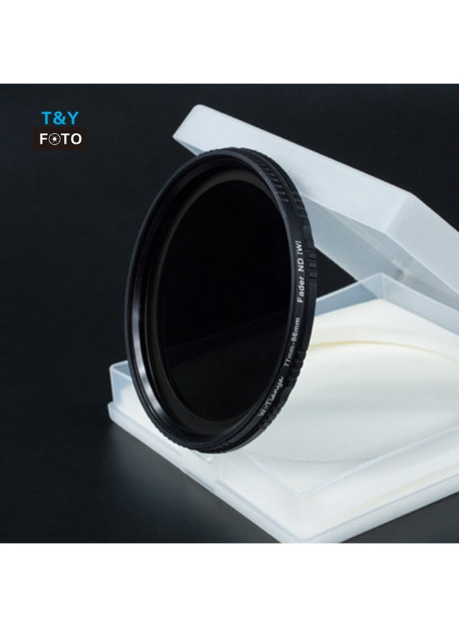 Tianya Adjustable ND Mirror 1 To 9 Gear Light Reducing Mirror 77 40.52 58 67 82MM Medium Gray Density Mirror ND2-400-Color:67mm  - Image 4