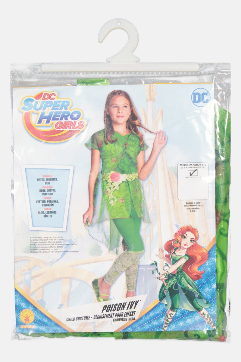 Rubies Super Hero Girls Poison Ivy Costume 3-4 Years, Green - Image 1