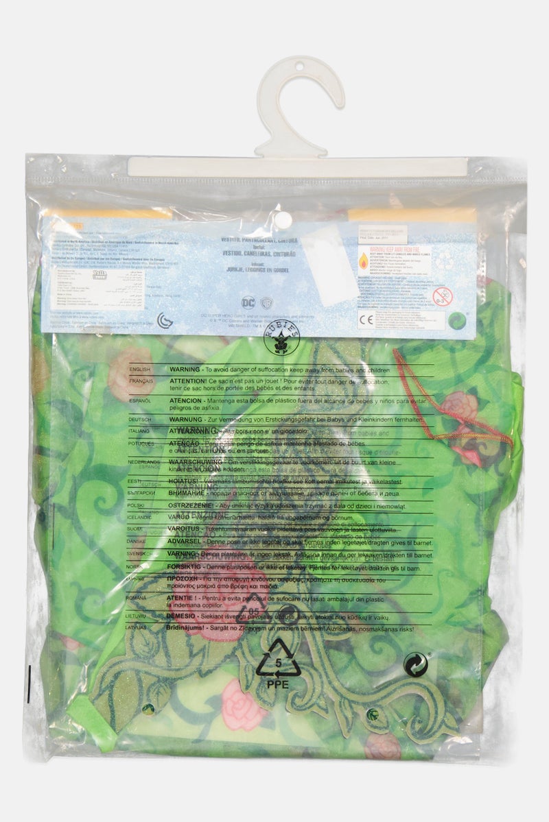 Rubies Super Hero Girls Poison Ivy Costume 3-4 Years, Green - Image 2