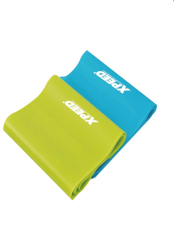 XPEED Fitness Latex Band for Exercise Rubber Stretch Bands Resistance Strength Yoga Band Medium Heavy Stretching Bands (Pack of 1, Medium) - Image 2