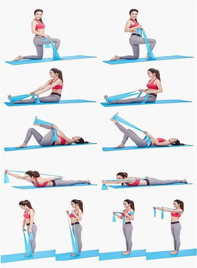 XPEED Fitness Latex Band for Exercise Rubber Stretch Bands Resistance Strength Yoga Band Medium Heavy Stretching Bands (Pack of 1, Medium) - Image 3