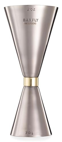 Barfly Cocktail Measuring Jigger 1 oz x 2 oz Banded