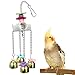 Litewoo Bird Stainless Steel Bell Toys Safe and Stable Hanging Spoons Pipe Chew Bite ToyA - Image 3