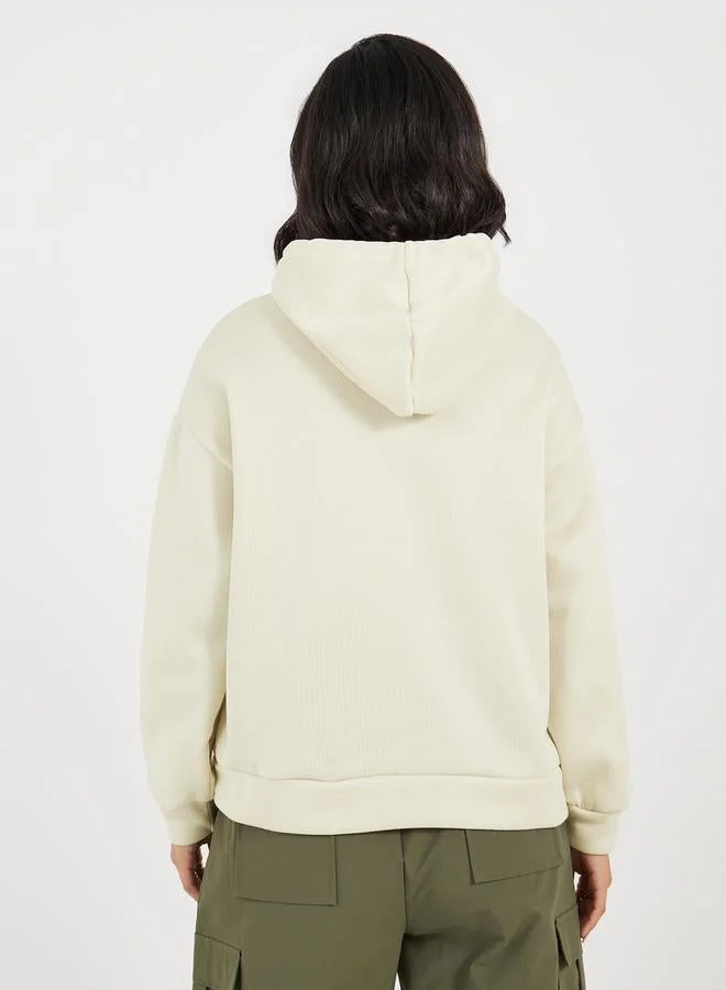 Styli Embroidered Detail Sweatshirt