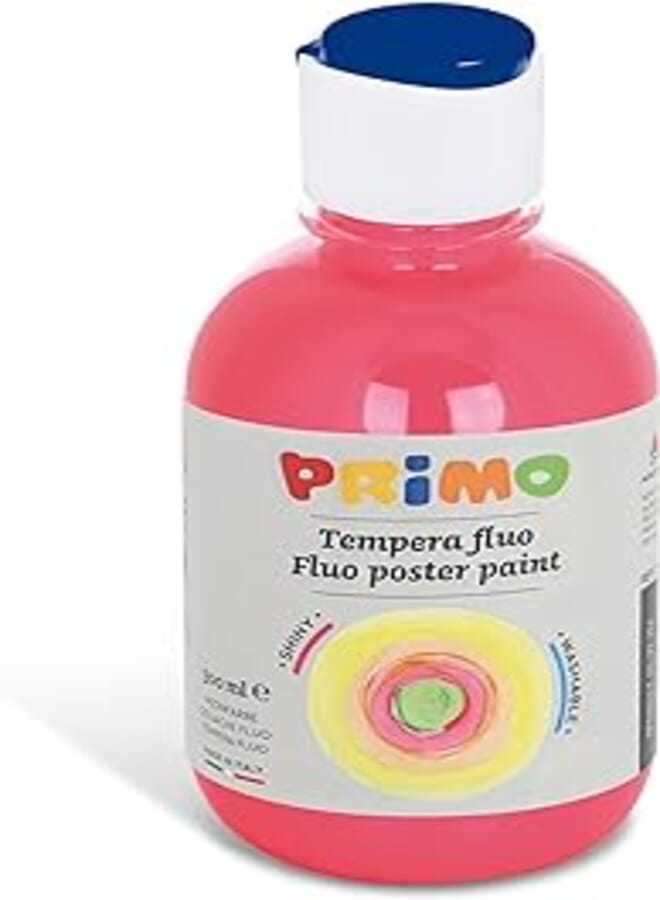Primo 255TF300 370 – Temperafarbe, 300 ml, fluo pink