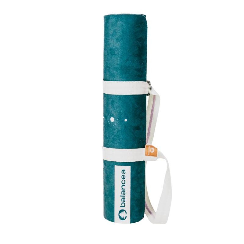 balancea Yoga Mat 5mm Non Slip Suede & TPE - Green Eco-Friendly Fitness & Exercise Mat for Home Gym, Pilates, Hot Yoga, and Meditation - Lightweight Durable 72 x 24 inch Workout Mat for Women, Men - Image 5