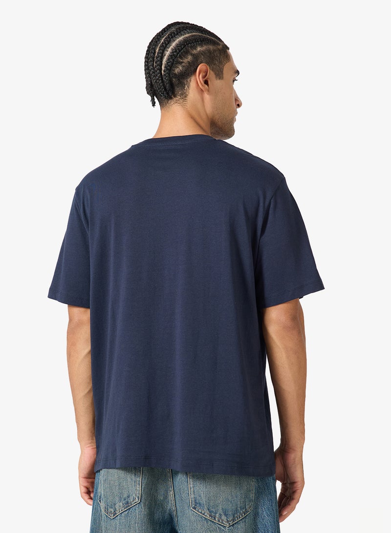 JACK & JONES Text Print Regular Fit T-Shirt - Image 2