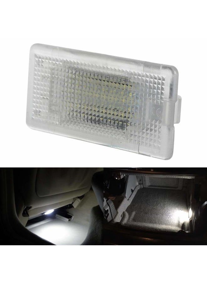 csslyzl White Led Footwell Luggage Trunk Cargo Area Light Assembly Replacement for BMW X5 E36 E39 E90 E46 E53 E66 E61 F01 Error Free 24 LED Interior Car Lamp Bulb - Image 1