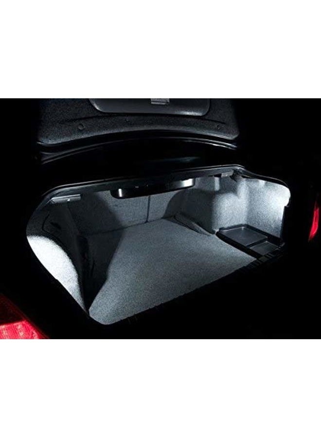 csslyzl White Led Footwell Luggage Trunk Cargo Area Light Assembly Replacement for BMW X5 E36 E39 E90 E46 E53 E66 E61 F01 Error Free 24 LED Interior Car Lamp Bulb - Image 5