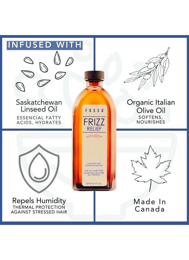 FOSSA Fossa Hair Oil for Frizzy Hair | Lightweight Hair Treatment Oil for Anti-Frizz Control, Nourishes, Adds Shine, Protects, Increases Elasticity for All Hair Types | 100ml, 3.4 fl. oz.  - Image 5