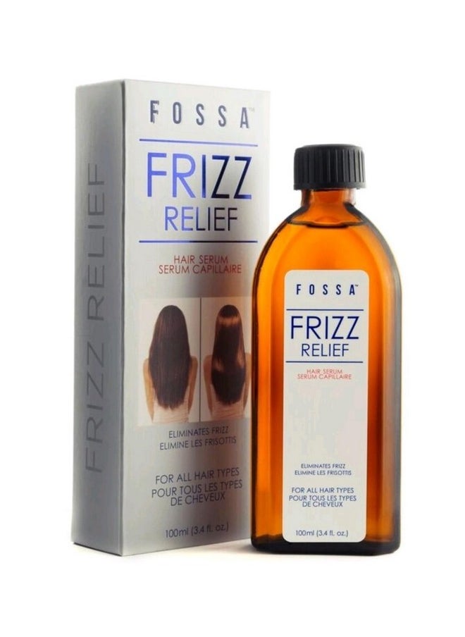 FOSSA Fossa Hair Oil for Frizzy Hair | Lightweight Hair Treatment Oil for Anti-Frizz Control, Nourishes, Adds Shine, Protects, Increases Elasticity for All Hair Types | 100ml, 3.4 fl. oz.  - Image 1