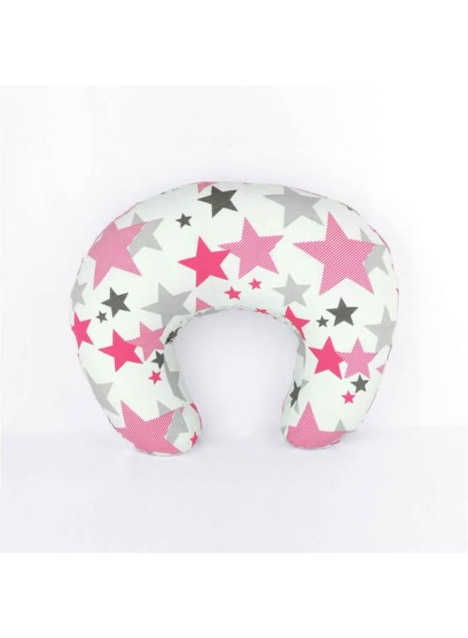 Pink Stars Feeding Pillow 