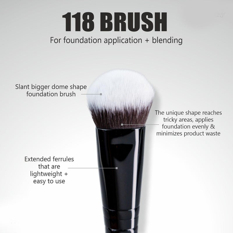 JUST GOLD Justgold Professional Makeup Brush 118 - Image 3