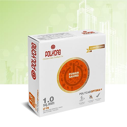Polycab OPTIMA+ 4sqmm 90M coil | Flame Retardant | Lead free | 99.97% high purity copper | Rodent protection | PVC insulated housewire [Black] - Image 4