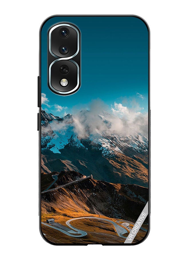 VR CREATIVE Protective Case Cover For Honor 80 Pro Road And Mountains Design Multicolour - Image 1