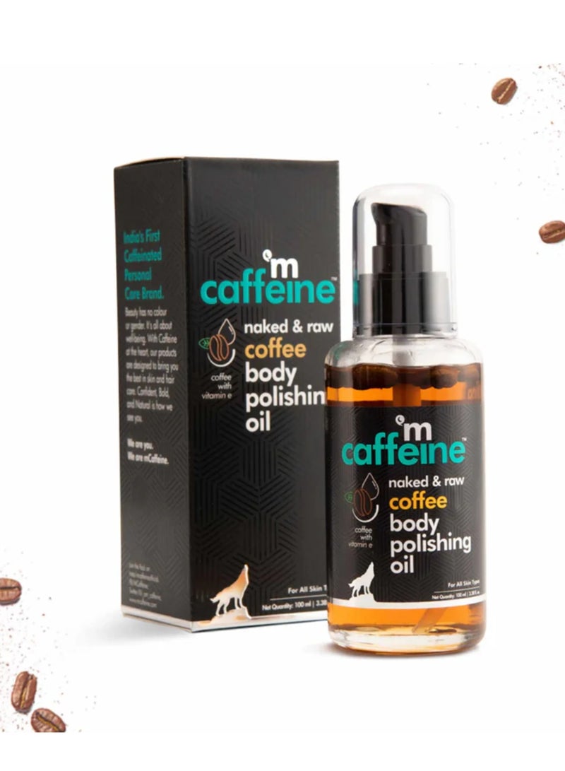 إم كافيين زيت تلميع الجسم بالقهوة (100 مل) - Image 1