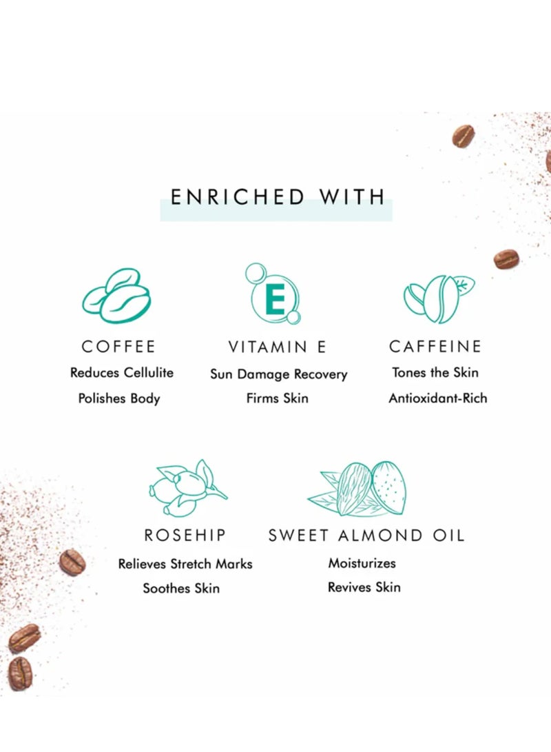 إم كافيين زيت تلميع الجسم بالقهوة (100 مل) - Image 4