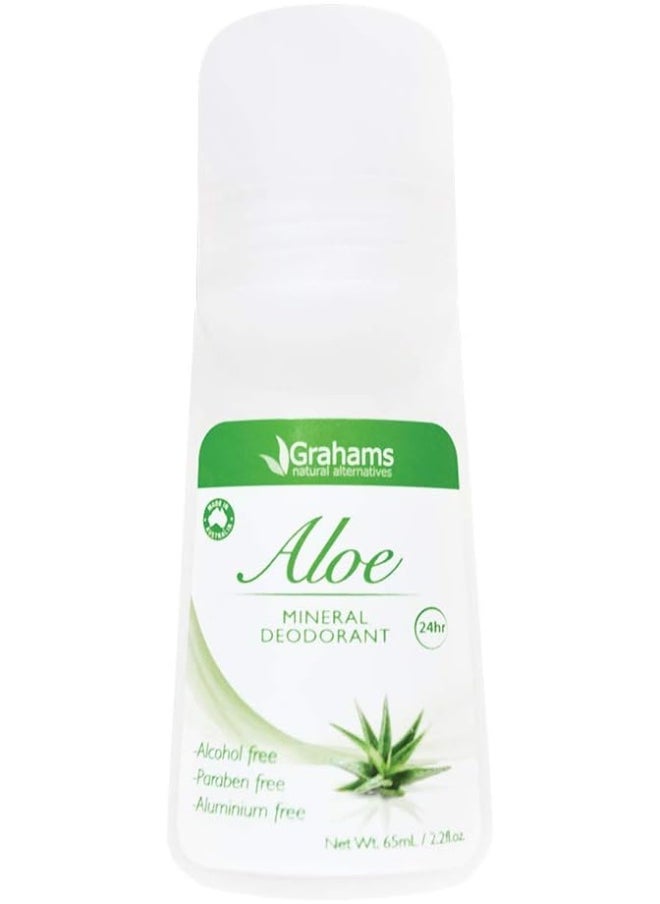 Grahams Natural Aloe Mineral Deodorant 