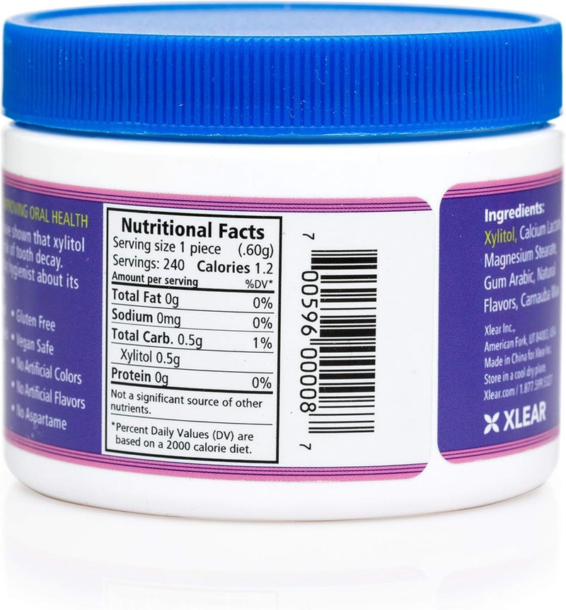 Spry Xylitol Mints Variety Pack - Cinnamon, Peppermint, and Berryblast Flavors, Sugar-Free Breath Mints for Oral Health, 240 Count - Image 3