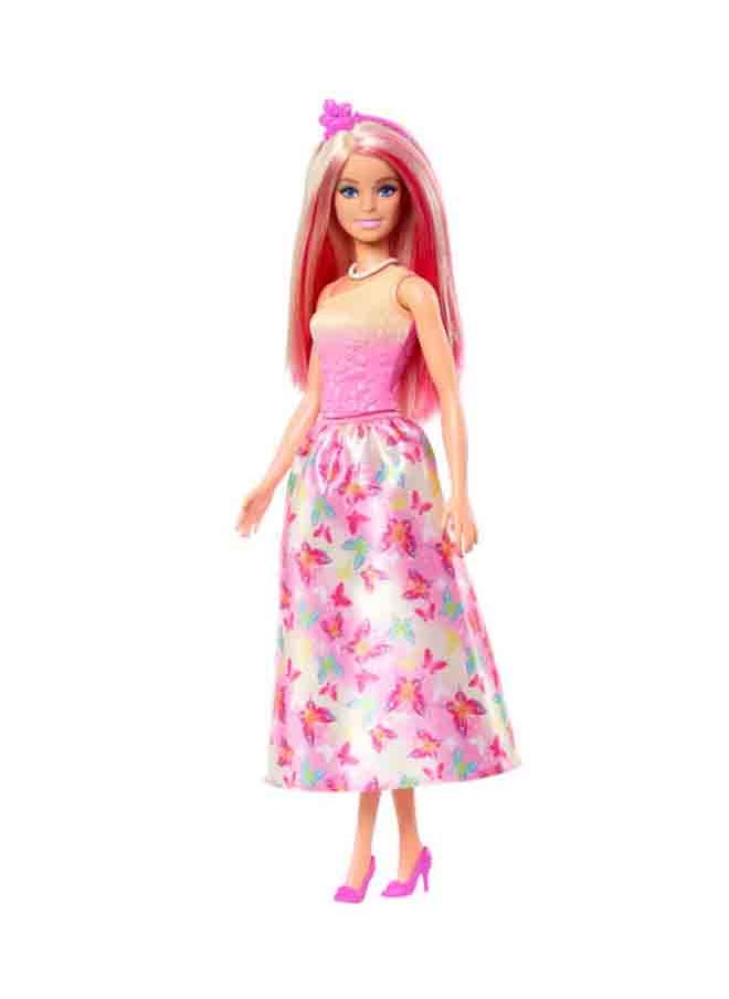 Barbie Dreamtopia Princess, Fashion Doll With Removable Skirt, Shoes & Headband (Styles May Vary)  - Image 4