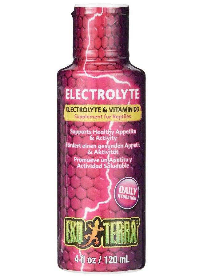 Exo Terra Exo Terra Exo Terra Electrolyte & Vitamin D3 Supplement, 120 Ml  - Image 1