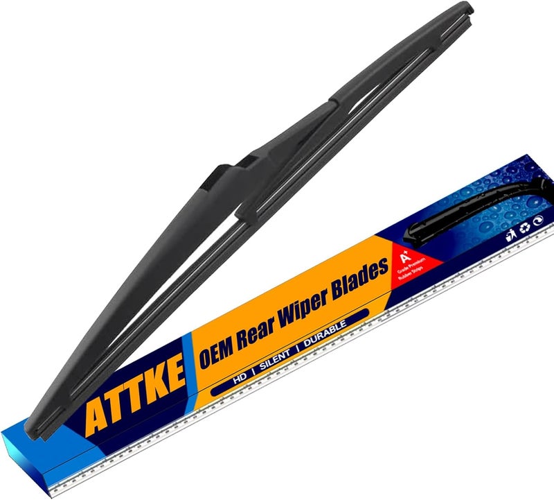 ATTKE Rear Wiper Blade for Toyota Highlander 2019-2001,Toyota RAV4 2012-2001 OEM Genuine Style (12" Rear Wiper Blade) - Image 1