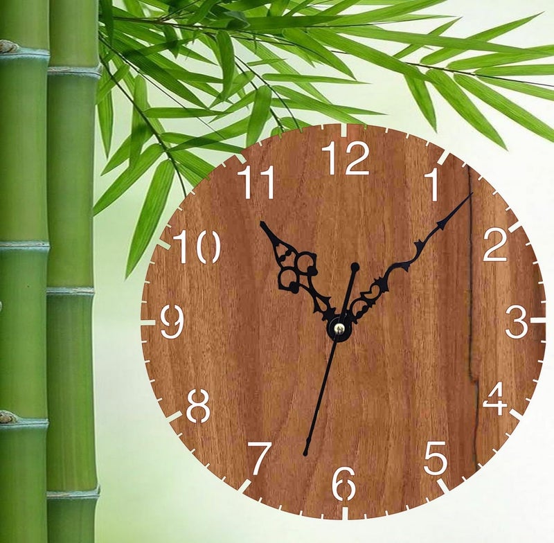 ADK Wall Clock for Living Room Bedroom Home Office Kitchen Asymmetric Shaped Designer MDF Wall Clock for Home Decor Standard 3 - Image 3