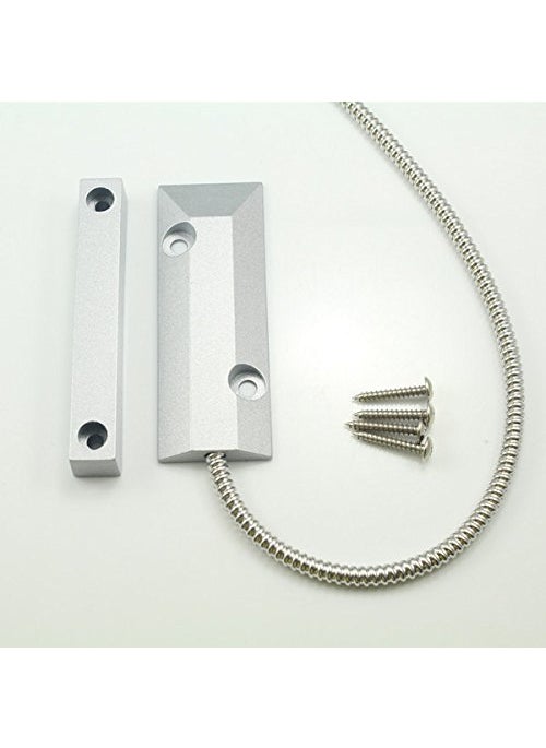 NAVKAR SYSTEMS Navkar Systems Wired Rolling Metal Door SensorRolling Magnetic Contacts Pack of 1  - Image 1