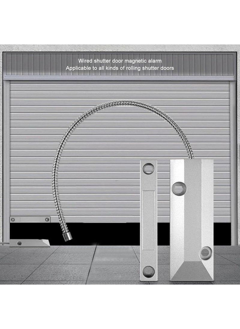 NAVKAR SYSTEMS Navkar Systems Wired Rolling Metal Door SensorRolling Magnetic Contacts Pack of 1  - Image 4