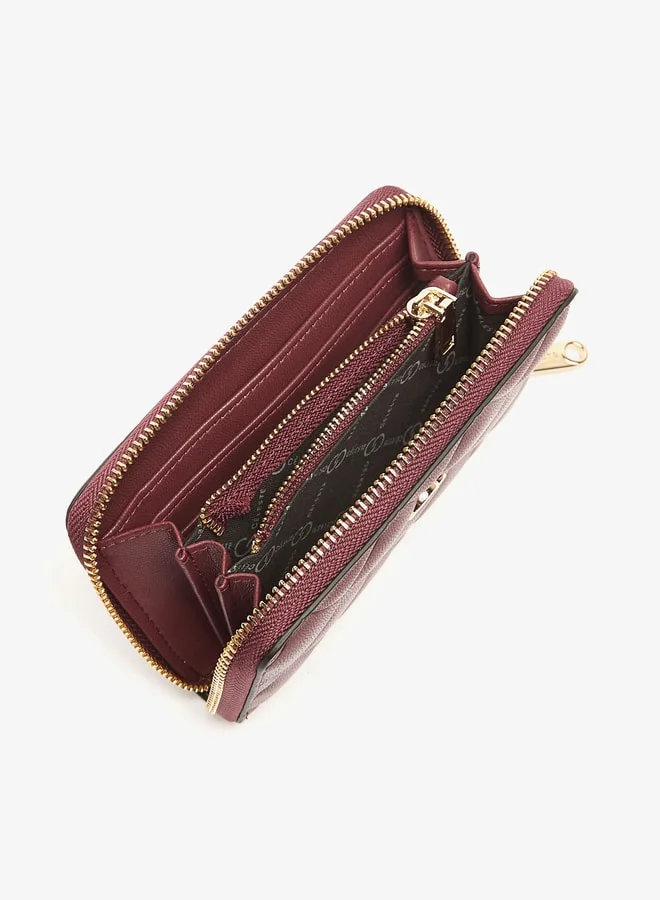 Celeste Women's Quilted Zip Around Wallet