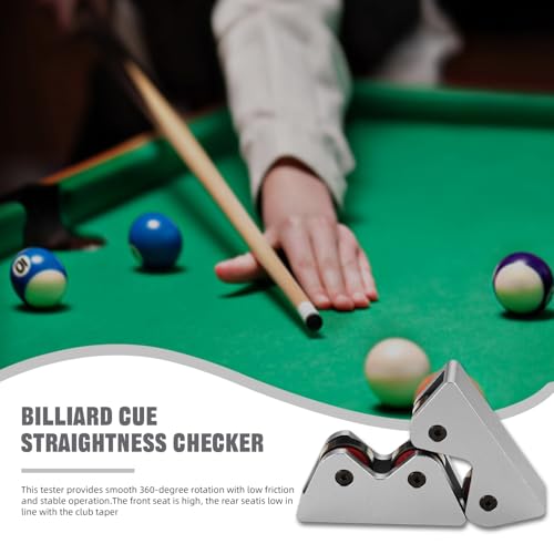 CRICAL 2Pcs Billiard Cue Straightness Checker, Pool Cue Snooker Club Roller Detector Inspect Tool for Billiards - Image 5