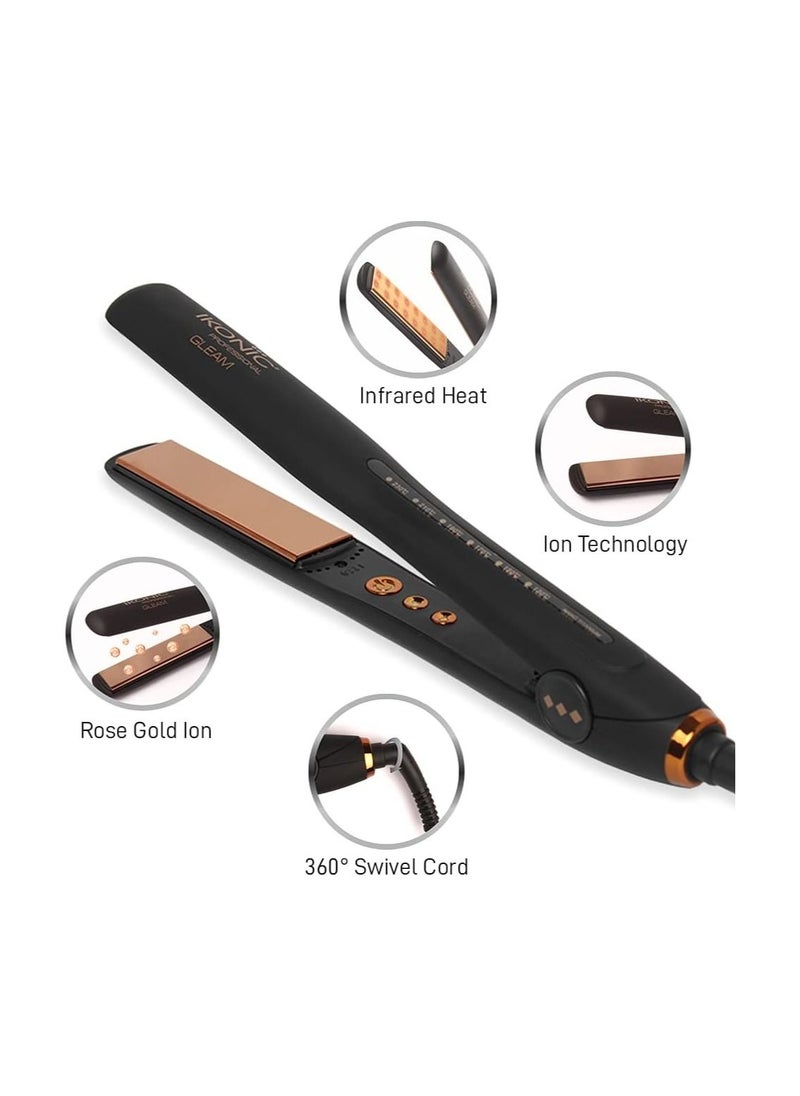 IKONIC GRG HAIR STRAIGHTENER BLACK GOLD IKONIC  - Image 2