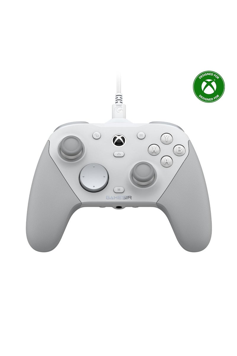 جايم GameSir G7 Pro Wired Controller for Xbox Series X|S, Xbox One, Wireless Gamepad for PC&Android with TMR Sticks, Hall Effect Analog Triggers, 1000Hz Polling Rate - White - Image 1