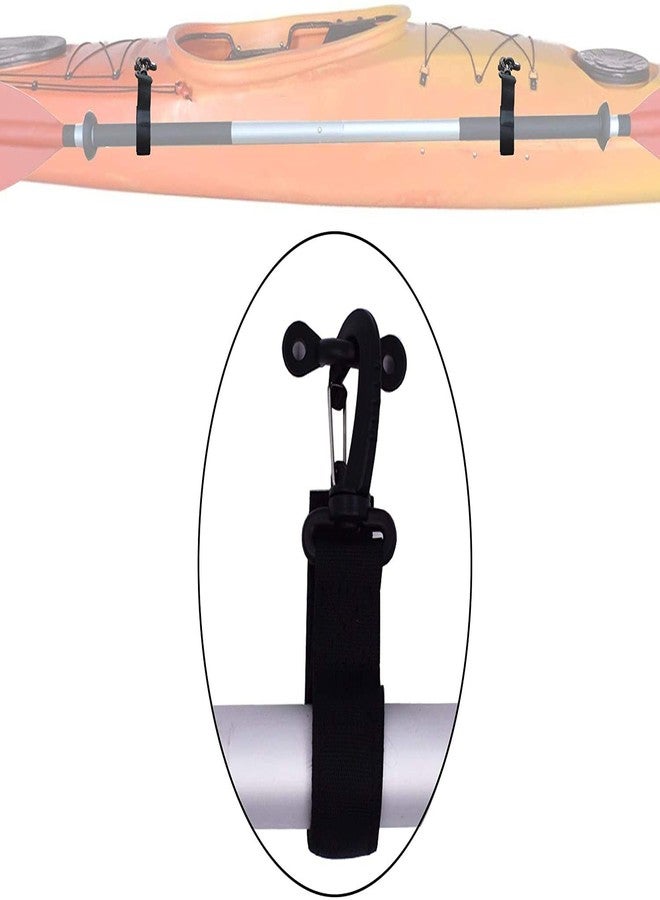 MOPHOEXII Kayak Paddle Holder,Kayak Paddle Clip,Kayak Paddle Storage Clip/Paddle Board Accessories, Inflatable Boat Paddle Storage, Set of 4 Paddle Clips - Image 4