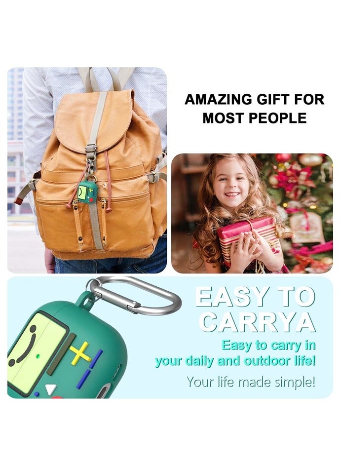 Cute Cover for AirPods 4 Case,Cartoon Cute AirPods 4 Case Game Console Design Silicone Protection Cool Case with Keychain - Image 5