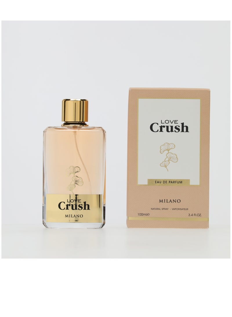 ميلانو عطر ميلانو لوف كراش للنساء - 100 مل | عطر أنثوي ساحر يجمع بين الحمضيات والياسمين ونجيل الهند - Image 4