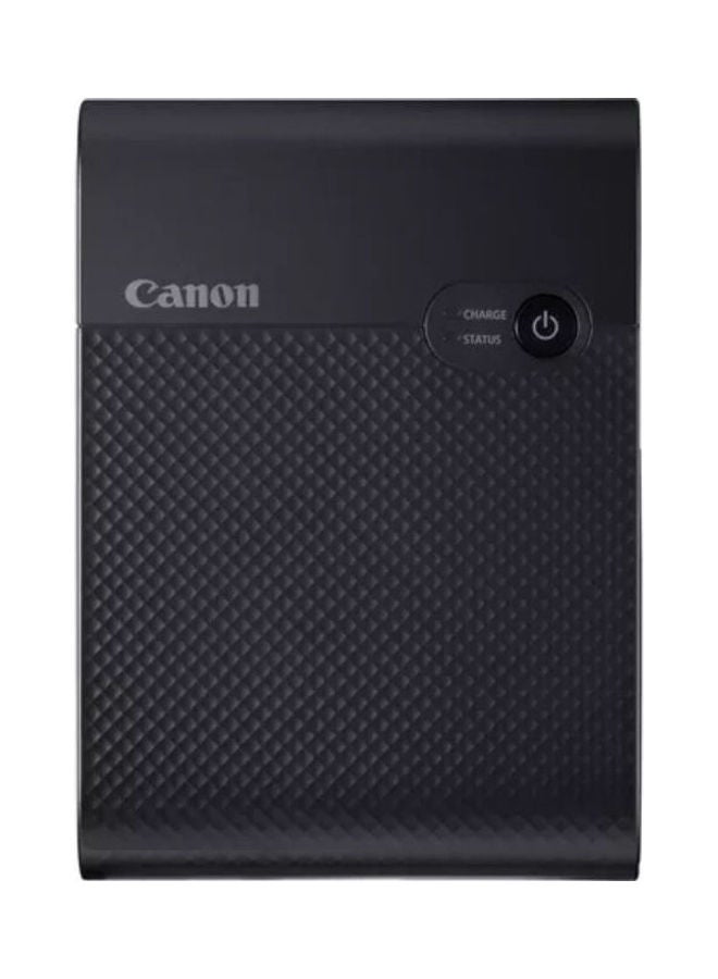 Canon SELPHY SQUARE QX10 Portable Colour Photo Wireless Printer Black - Image 1