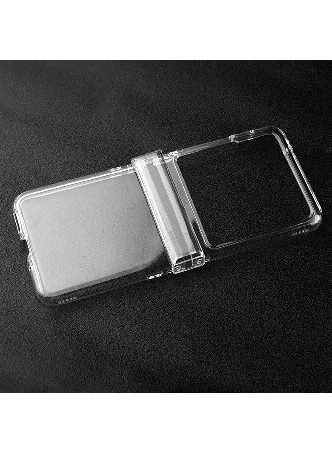 اس-توب جراب لهاتف Motorola Razr 40 Ultra 3 في 1، جراب حماية كامل من البولي كربونات شفاف مقاوم للصدمات - Image 1