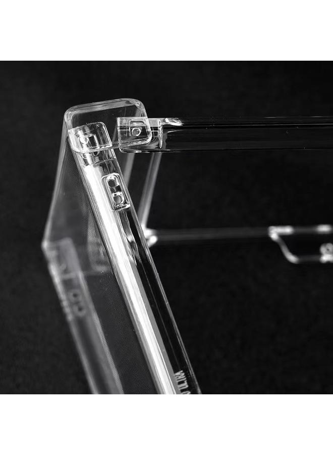 اس-توب جراب لهاتف Motorola Razr 40 Ultra 3 في 1، جراب حماية كامل من البولي كربونات شفاف مقاوم للصدمات - Image 5