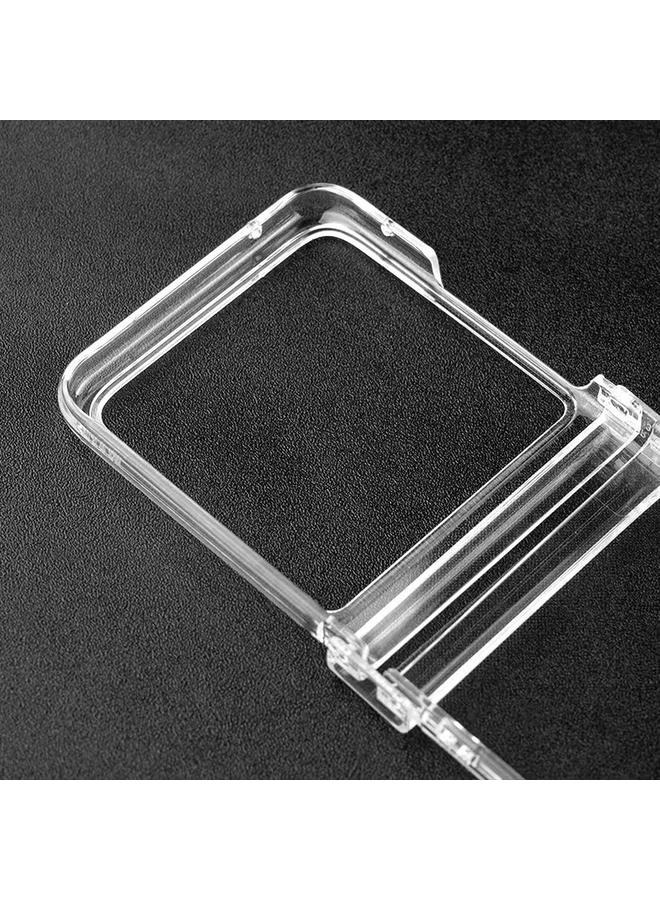 اس-توب جراب لهاتف Motorola Razr 40 Ultra 3 في 1، جراب حماية كامل من البولي كربونات شفاف مقاوم للصدمات - Image 4