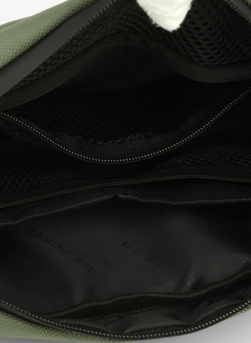هايك Hike 11-inch Waist Bag Anti-Theft Water Resistant Shock Proof Business Leisure Crossbody Chest Bag for Men and Women, HK2121-Green - Image 4