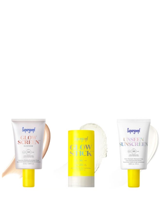 سوبر جوپ مجموعة سوبرجوب! لمستحضرات التجميل الأساسية وعامل الحماية من الشمس للسفر - Image 2