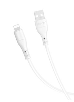 1m Plastic USB to Lightning Data Charging Cable for iPhone