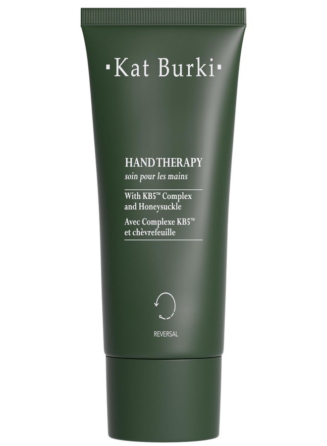 KAT BURKI Hand Therapy Moistuizing Cream with KB5 Complex, Safflower & Sunflower Oils, Hydrates, Soothes & Protects Dry Hands, 4.4 fl oz - Image 1