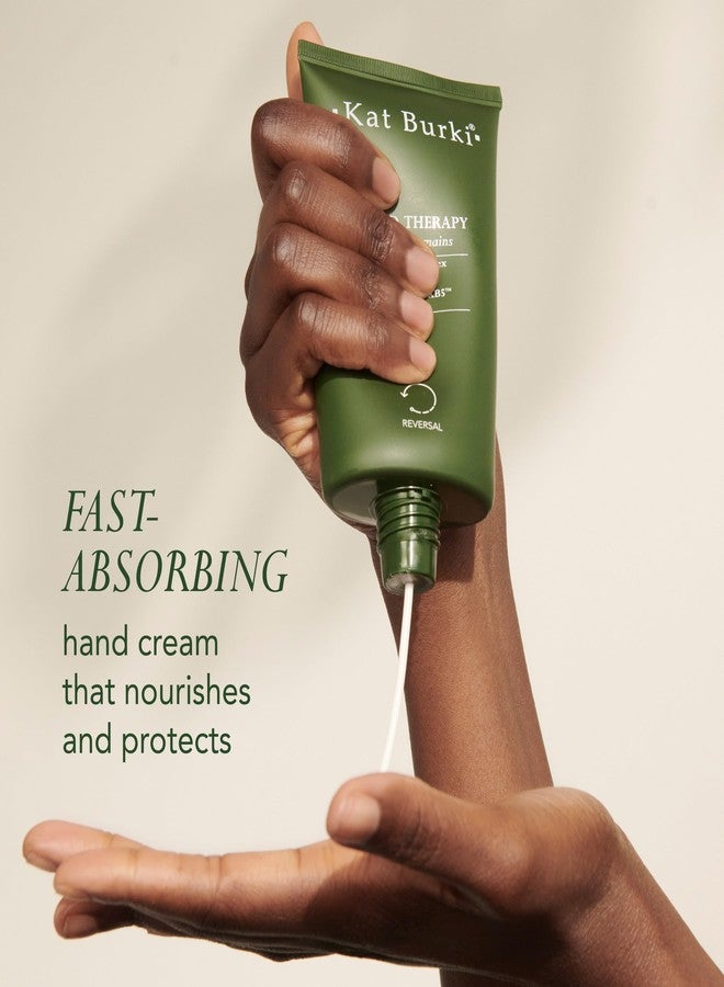 KAT BURKI Hand Therapy Moistuizing Cream with KB5 Complex, Safflower & Sunflower Oils, Hydrates, Soothes & Protects Dry Hands, 4.4 fl oz - Image 2