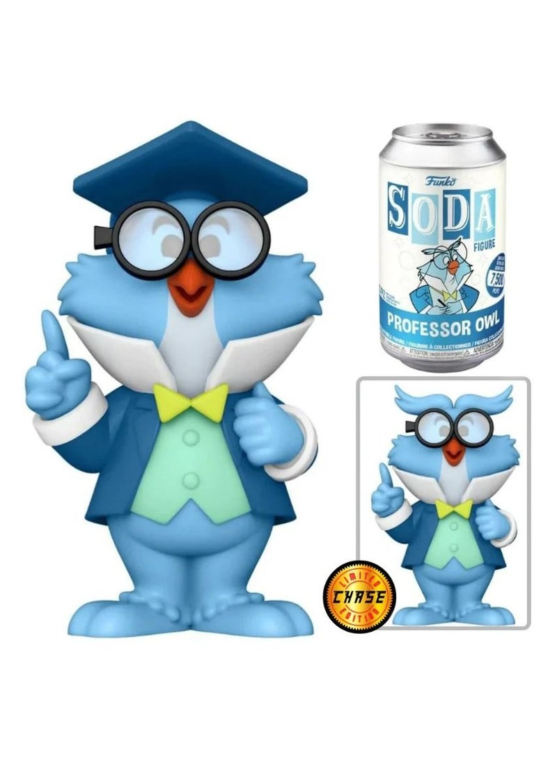 Funko Vinyl Soda Disney-Professor Owl with Chase Action Figure