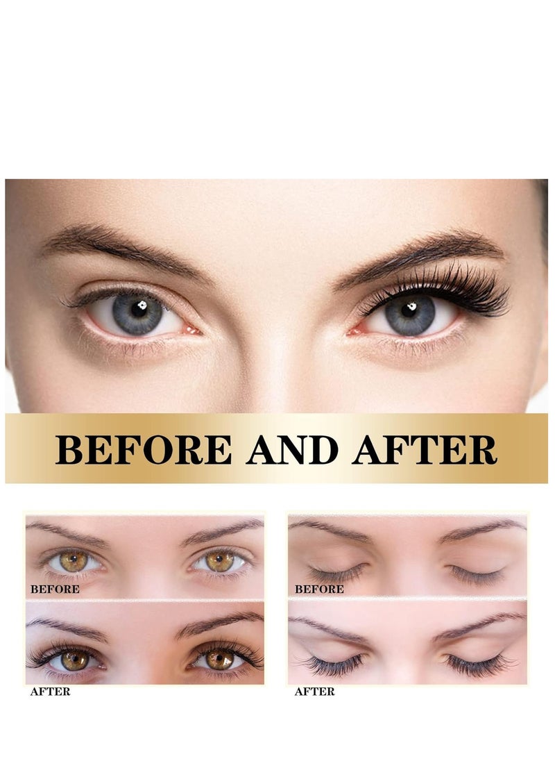 EELHOE - Eyelashes Enhancer Liquid, Organic Castor Oil with Brush, Advanced Formula for Longer Fuller Thicker Eyelashes and Eyebrows, Perfect for Natural Growth Boost, 20ML - Image 1
