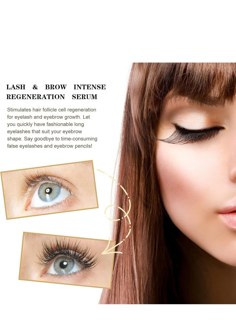 EELHOE - Eyelashes Enhancer Liquid, Organic Castor Oil with Brush, Advanced Formula for Longer Fuller Thicker Eyelashes and Eyebrows, Perfect for Natural Growth Boost, 20ML - Image 1