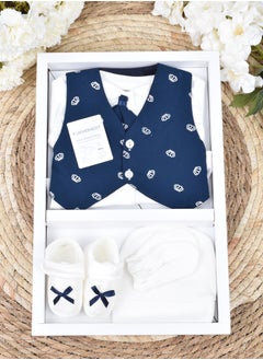 FUN MOMENT 4-Piece Baby Suit Set with Gift Box  - Image 1