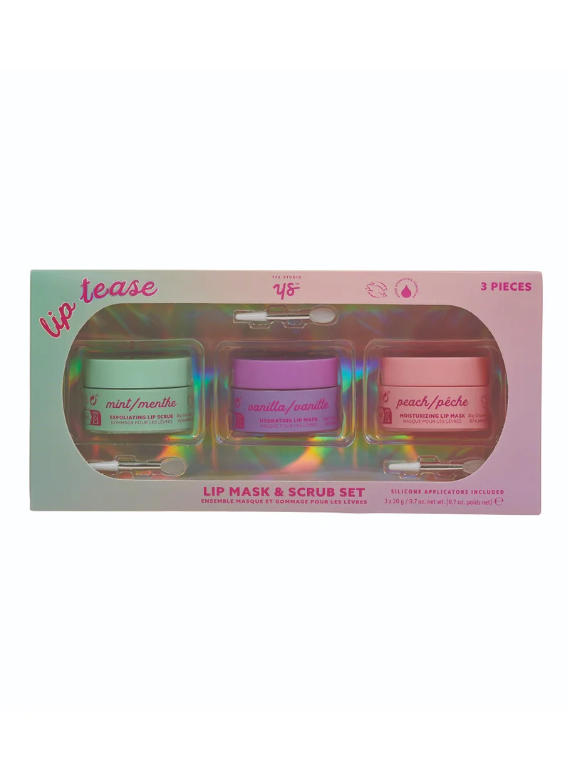 يس ستوديو مجموعة قناع وتقشير الشفاه